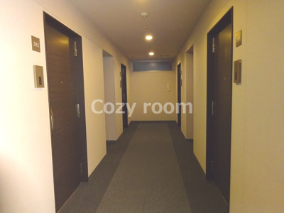 【その他共用部分】 | ハピネス江坂 | ホテルのような落ち着いた印象のフロアです