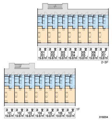【区画図】 | レオパレスアルバⅡ