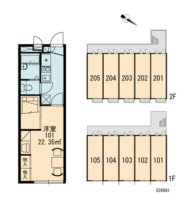 【区画図】 | レオパレスはじめ
