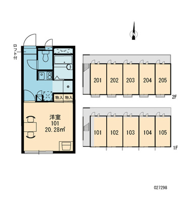 【区画図】 | レオパレスパークハイム鷹合
