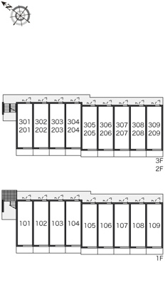 【区画図】 | レオパレス寿