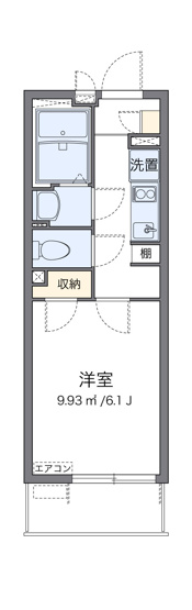 【間取り】 | クレイノＨＩＫＡＲＩ