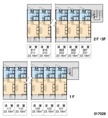 【区画図】 | レオパレスプレノタートⅢ
