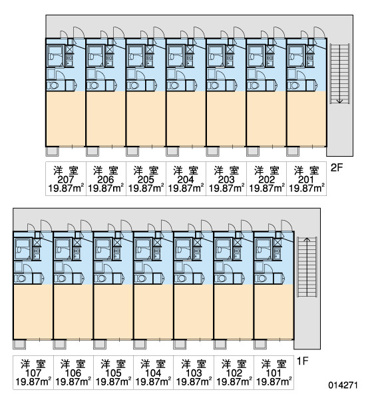【区画図】 | レオパレスプレノタートⅠ