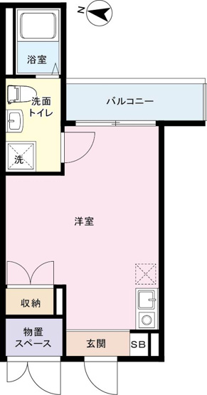 【間取り】 | HATSUDAI FLAT