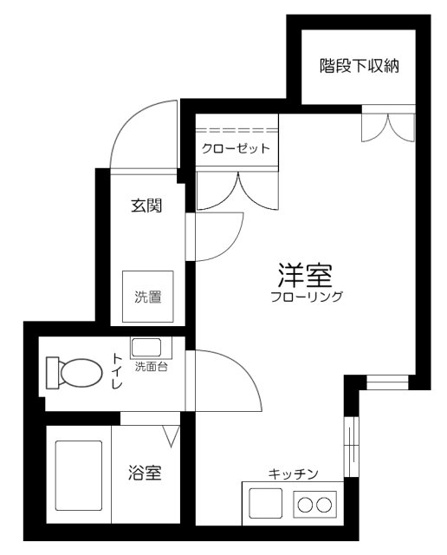 【間取り】 | カサーディア蒲田