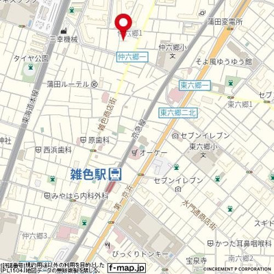 【地図】 | カサーディア蒲田