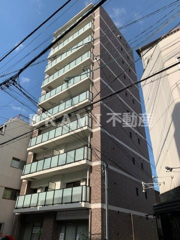 ブリリアント扇町公園　BRAVI不動産の外観パース|【ブリリアント扇町公園】こちら、外観パースです