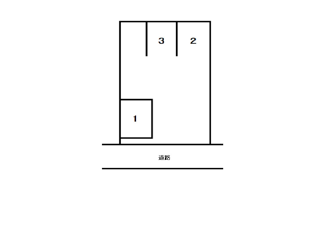 西唐津2丁目駐車場の間取り