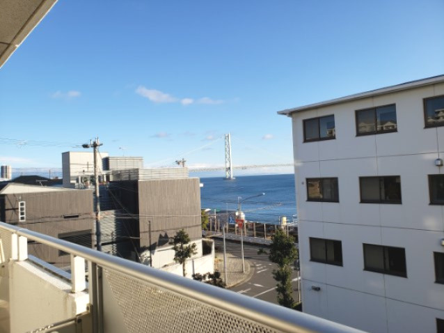 ラルゴ朝霧の展望|南向き☆神戸市垂水区　ラルゴ朝霧　3LDK　☆