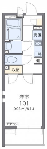【間取り】 | クレイノ春日