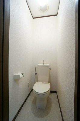 【トイレ】 | あさひハイツ | 清潔感のあるトイレです