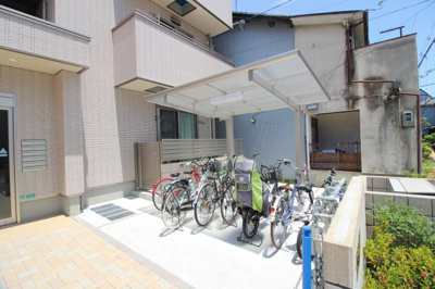 【その他共用部分】 | プランドール西田辺 | 駐輪場