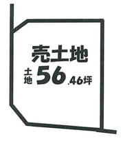 宇治市広野町桐生谷　注文建築　建築条件なし　土地の画像