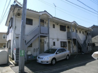 【外観】 | 南武線「津田山」駅より徒歩圏内！コンビニや郵便局が近くて生活に便利な立地の2階建てアパートです♪