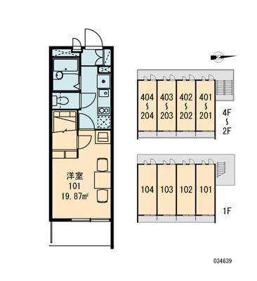 【区画図】 | レオパレス千林