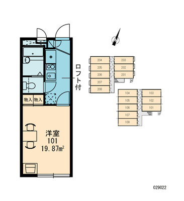【区画図】 | レオパレスＧ　パーク