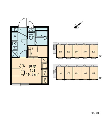 【区画図】 | レオパレスアルカディア