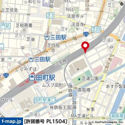 【地図】 | プレール・ドゥーク東京ベイⅡ
