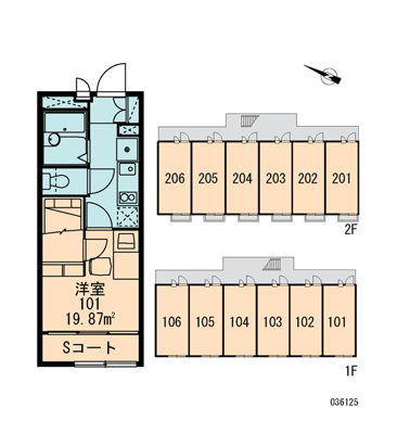 【区画図】 | レオパレスピュア
