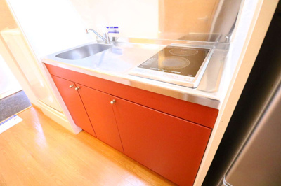 【キッチン】 | レオパレスピュア | ２口コンロ