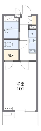 【間取り】 | レオパレスサンライト