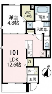 【間取り】 | オリーアルカジック | 間取り図