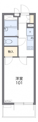 【間取り】 | レオパレス久保吉