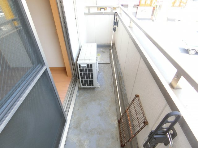 グリーンスクエアのバルコニー