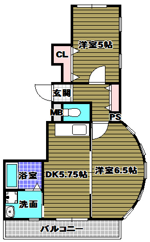 グリーンスクエアの間取り