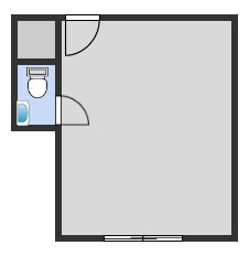 【間取り】 | トアロード沿い事務所物件