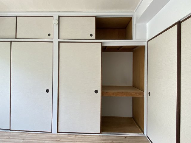 ビレッジハウス法善寺2号棟の収納|ビレッジハウス法善寺3号棟　収納