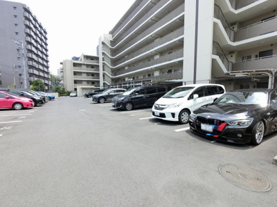 【駐車場】 | アデニウム川崎 | 平置き駐車場