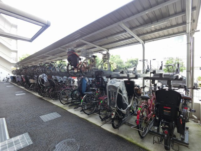 【その他共用部分】 | アデニウム川崎 | 駐輪場