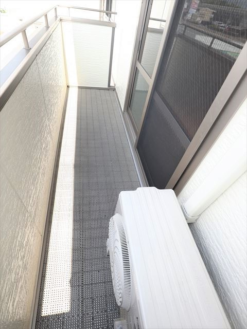 ヴィラさだいわ　Ｂのバルコニー