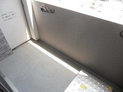 アクアプレイス京都二条城のバルコニー