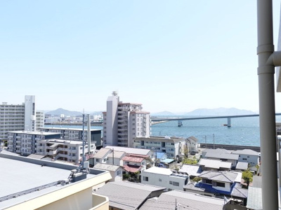 【展望】 | サーパス海老園 | 瀬戸内のオーシャンビューが見える眺望は毎日の疲れをいやしてくれます