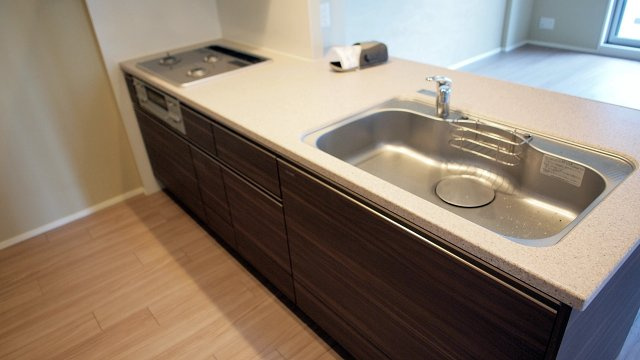 富士林プラザ15番館のキッチン