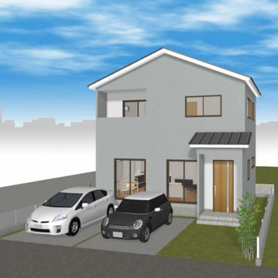 【外観パース】 | 高知市石立町4号地 | プランパース図