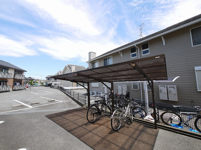 グリーンヒル杉澤Aのその他共用部分|駐輪場