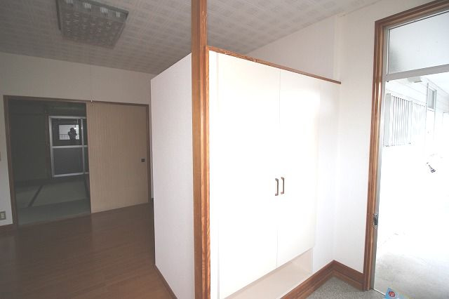 Mハイツの玄関|ゆったりとした玄関です