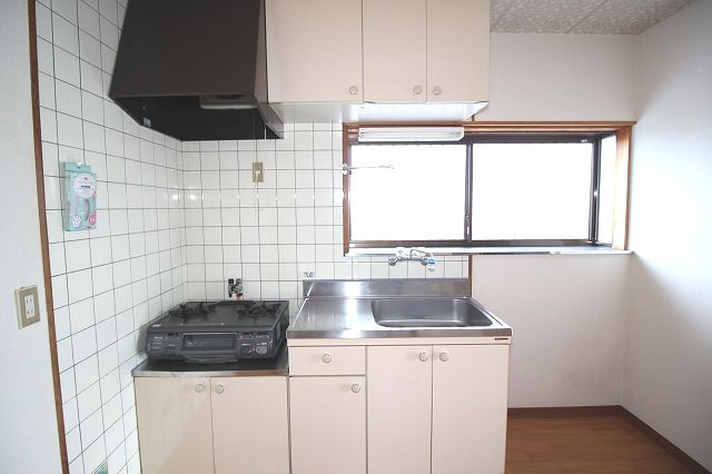 Mハイツのキッチン|きれいなキッチンです