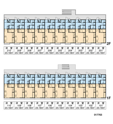 【区画図】 | レオパレス門真みなみＡ