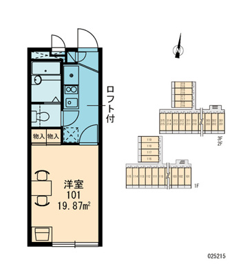 【区画図】 | レオパレス江口橋