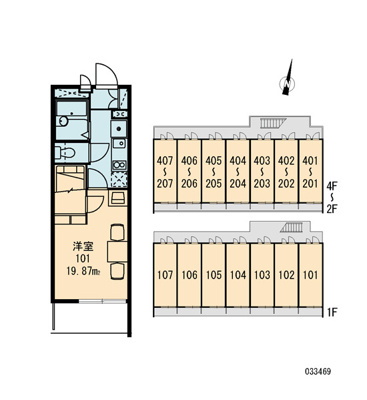 【区画図】 | レオパレスＣＯＡＸ