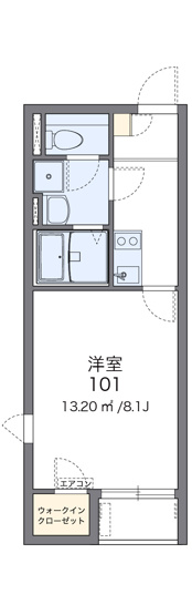 【間取り】 | レオネクストアライズ