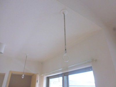 【設備】 | ウィステリアＡ | 室内物干し