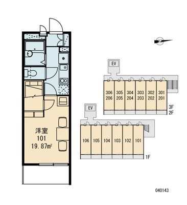 【区画図】 | レオパレスリンカ