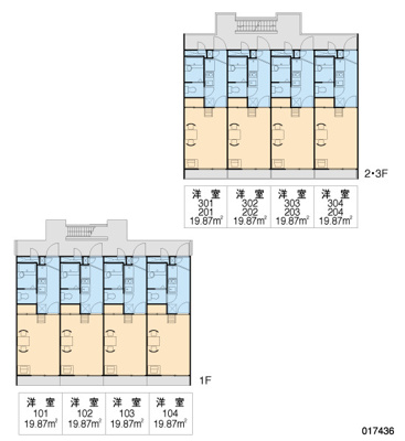 【区画図】 | レオパレスヒヨシ
