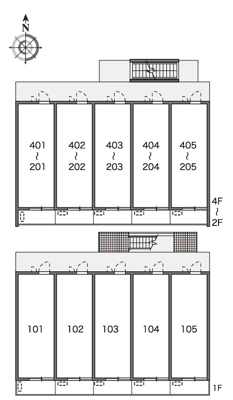 【区画図】 | レオパレスラピスラズリ高井田